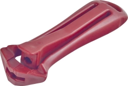 Manche de lime d'affûtage rouge pour lames de tronçonneuse