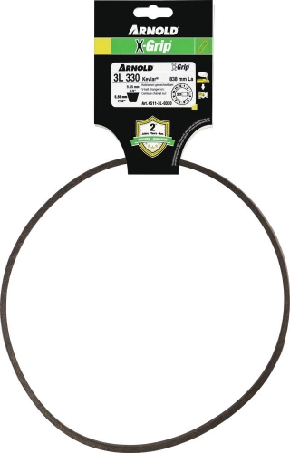 Courroie trapézoïdale X-Grip V de type 3L330