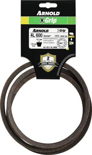 Courroie trapézoïdale X-Grip V de type 4L600