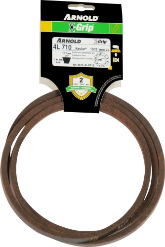 Courroie trapézoïdale X-Grip V de type 4L710