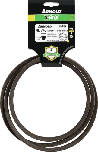 Courroie trapézoïdale X-Grip V de type 4L740