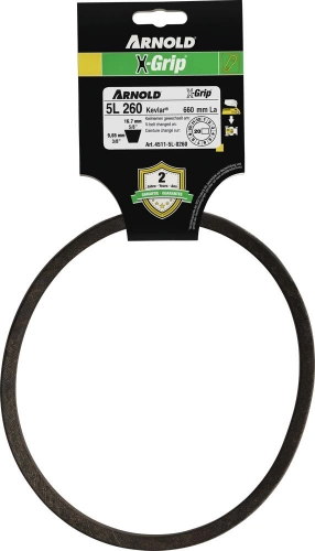 Courroie trapézoïdale X-Grip V de type 5L260