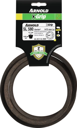 Courroie trapézoïdale X-Grip V de type 5L580