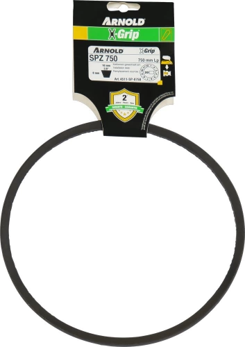 Courroie trapézoïdale X-Grip V de type SPZ 750