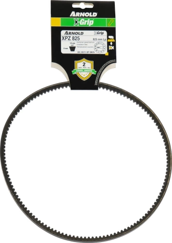 Courroie trapézoïdale X-Grip V XPZ 825 pour autoportée et tracteur de jardin