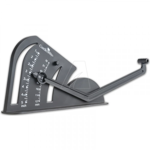 Appareil de mesure du niveau et réglage de plateau de coupe