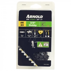 Chaîne de tronçonneuse 3/8", 1,3 mm - 44 maillons d’entraineurs - gouges demi-rondes