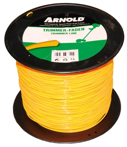 Fil de coupe-bordure rond en nylon 2,4 mm × 246 m