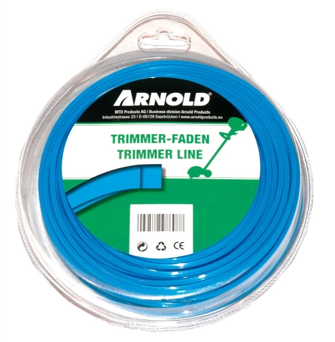 Fil de coupe-bordure carré en nylon 2,7 mm × 56 m