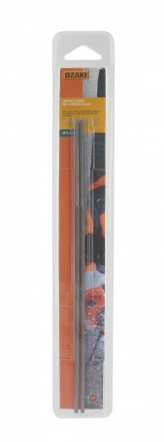 Jeu de 2 limes pour affutage chaine 1/4 et 3/8 Lo Pro - Ø: 3,5mm. (sous coque)