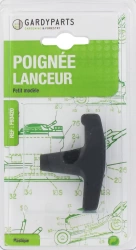 Poignée de lanceur universelle pour tronçonneuses, débroussailleuses