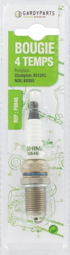 Bougie d'allumage adaptable sous coque remplace Champion: RC12YC NGK: BKR5E