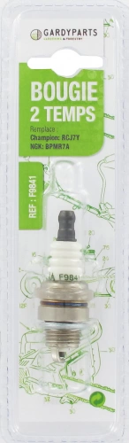 Bougie d'allumage adaptable sous coque remplace RCJ7Y - CAR7Y, NGK: BPMR7A