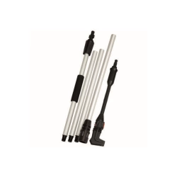 Rallonge de lance métallique 2 m + buse d'angle pour nettoyeur haute pression