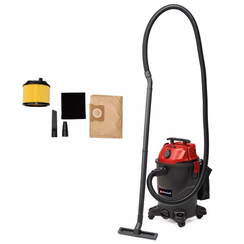 Aspirateur eau/poussière TC-VC 1930 A - 1500W - cuve plastique 30L - prise asservie - soufflerie