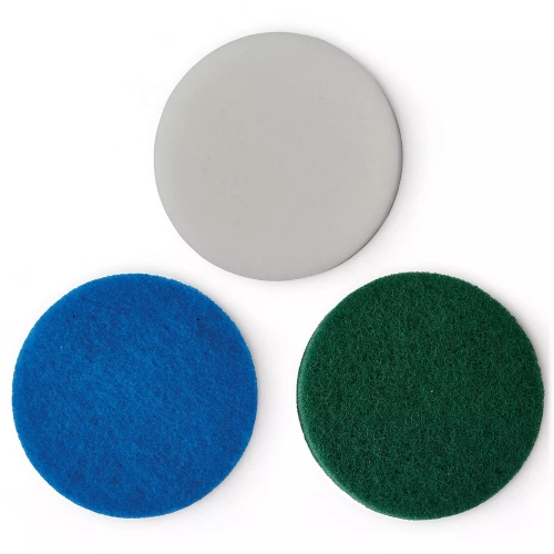 Set de tampons de nettoyage - PICOBELLA 18/90 - mousse, microfibres, cuisine - Ø100mm