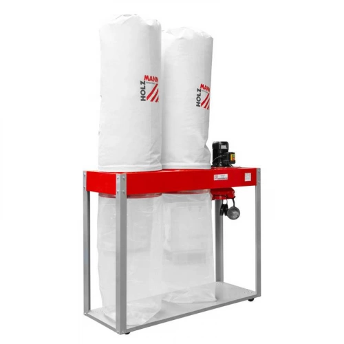 Aspirateur à copeaux de bois 2 x 180 litres - 400 V - 2200 W