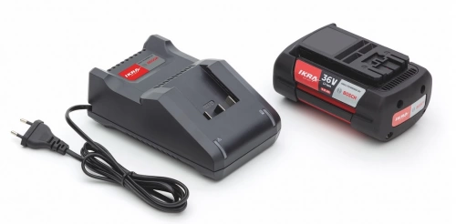 Chargeur de batterie BOSCH 36V 2Ah - Affichage LED - compatible avec les appareils sans fil 36V Bosch - Vendu sans batterie