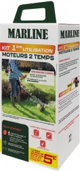 Kit 1ere utilisation moteur 2 temps motoculture - Mélange sans benzène + accessoires