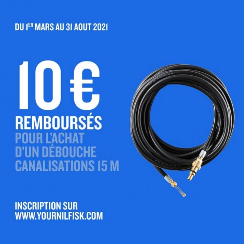 Déboucheur de canalisation NILFISK
