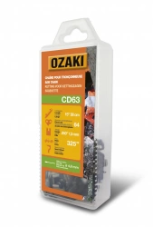 Chaîne de tronçonneuse OZAKI semi carrée: .325" .050 (1,3mm) 64 entraîneurs