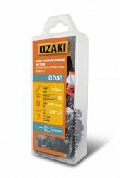 Chaîne de tronçonneuse OZAKI semi carrée: .3/8"LP .043 (1,1mm) 52 entraîneurs