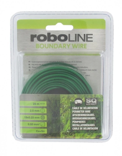 Cable d'installation peripherique 25m pour robots tondeuses