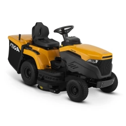 Tondeuse autoportée thermique 452 cm3 - Estate 598 - coupe 98 cm - transmission hydrostatique fluide - jaune
