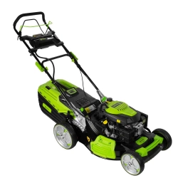 Tondeuse à gazon avec e-start système 4en1 - 173 cc - Batterie 1500 mAh - largeur de coupe 520 mm